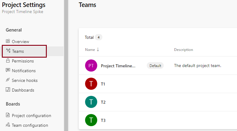 Configure Teams